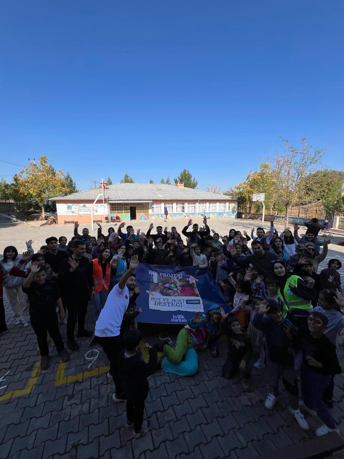 İyilik Haritası Topluluğu, Köy Okulu etkinliğini düzenledi.