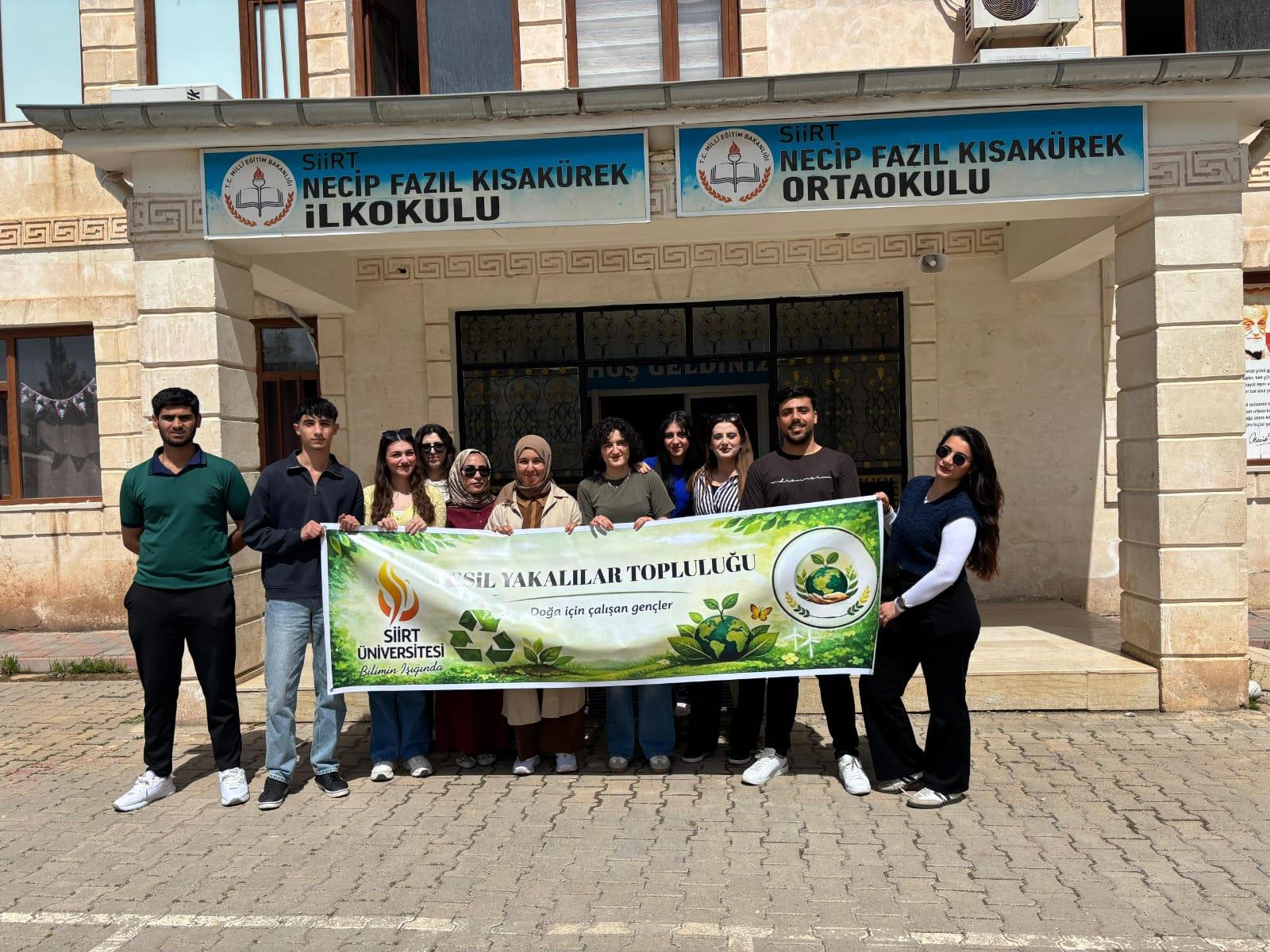Minik Ellerle Yeşeren Dünya Etkinliği Gerçekleştirildi